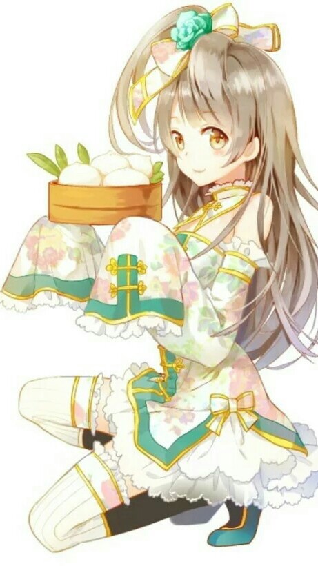 高清 插画 简洁 黑长直 女生 呆萌 唯美 可爱 萌萌哒 小清新 动漫美图