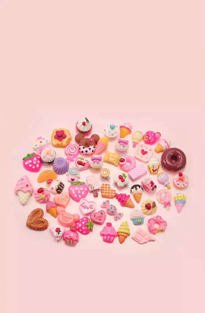 零食大杂烩 甜蜜 粉色 手机壁纸 聊天背景