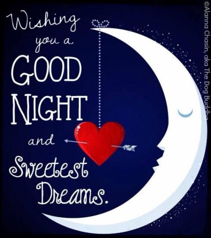goodnight and sweet dreams