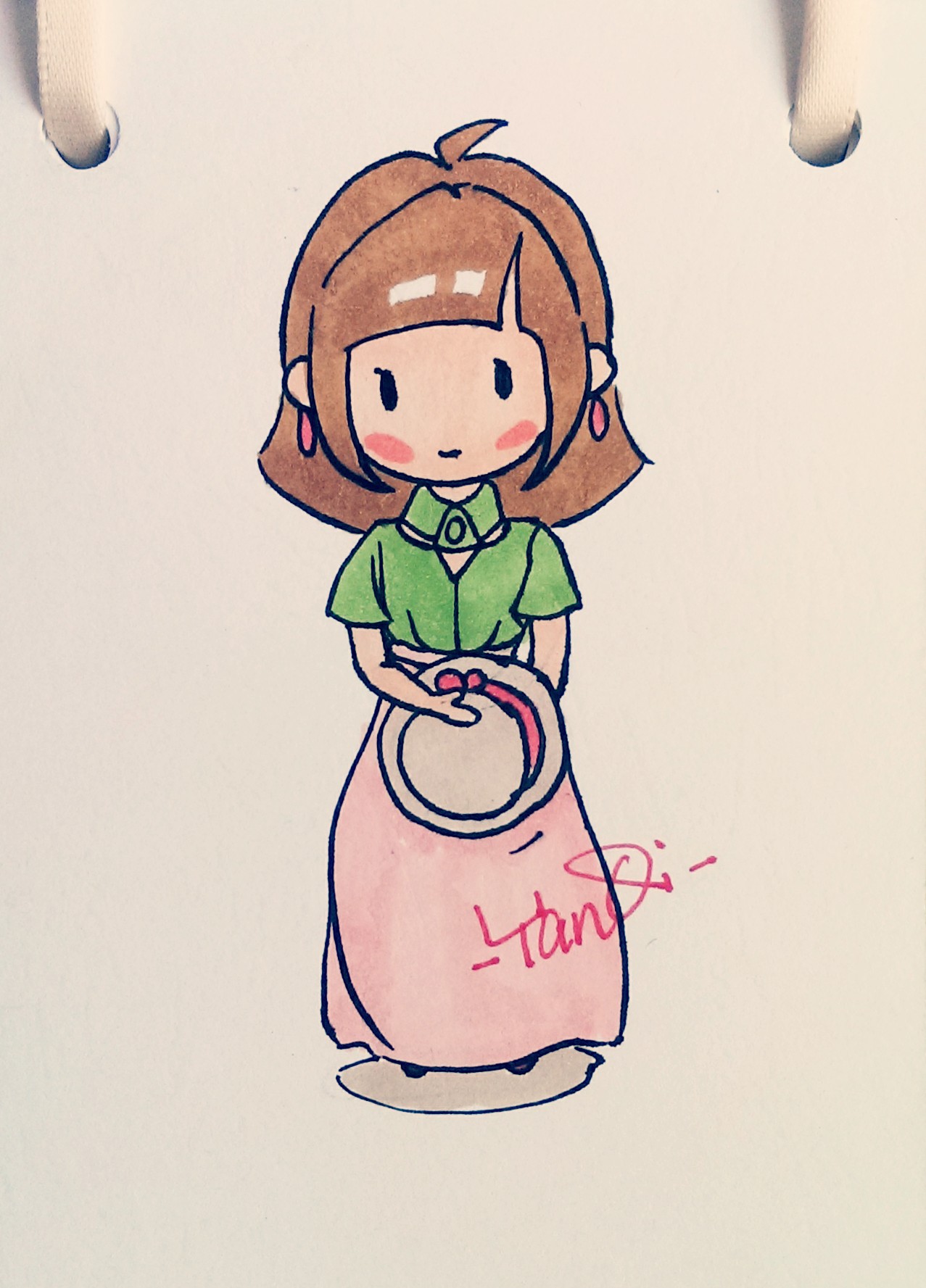 fashion diary 手账简笔画 #手绘##简笔画##时尚插画# 工具:马克笔