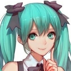 可爱 萌萌哒 小清新 动漫美图 卡哇伊 唯美 图片 初音未来 双马尾 v家