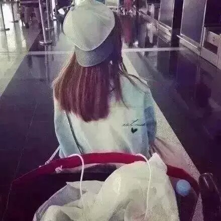 文艺 小清新 女生 女头 欧美 伤感 背影