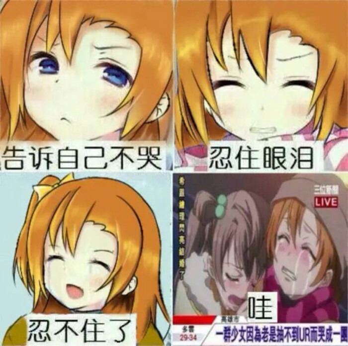 二次元# #果鸟表情包# #lovelive!