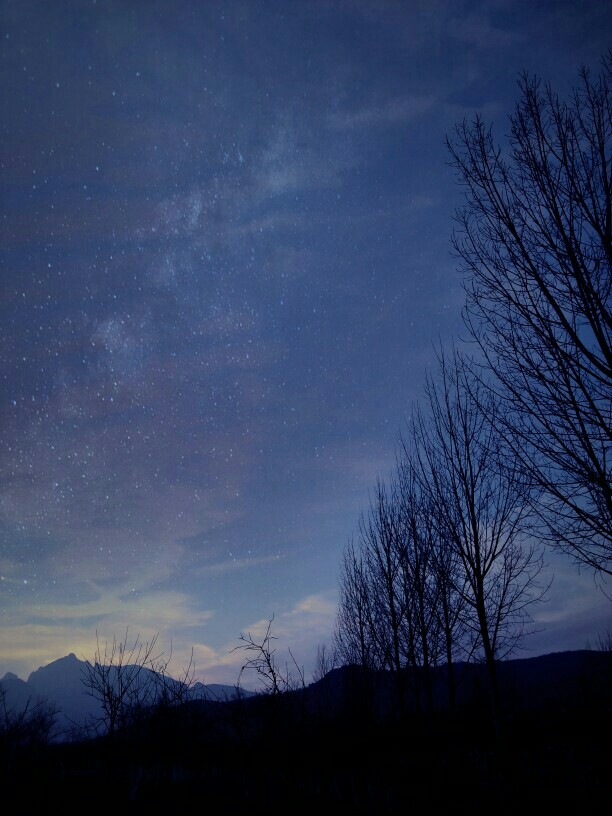 夜晚,想起了你