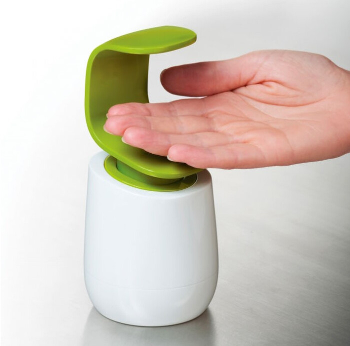 英国Joseph 单手皂液器C型手背按压洗手液瓶