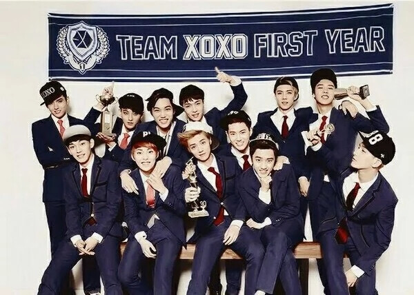 exo 12 we are one 时间变了初心不变