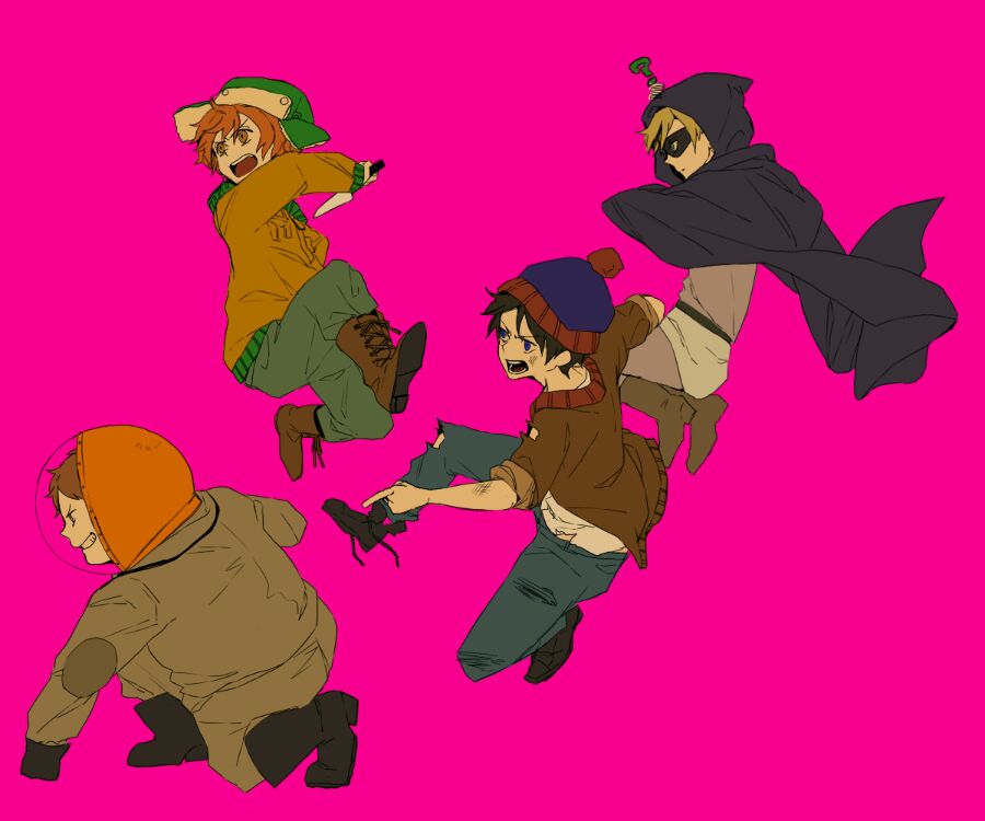 南方公园 stan marsh kyle broflovski eric theodore cartman kenny