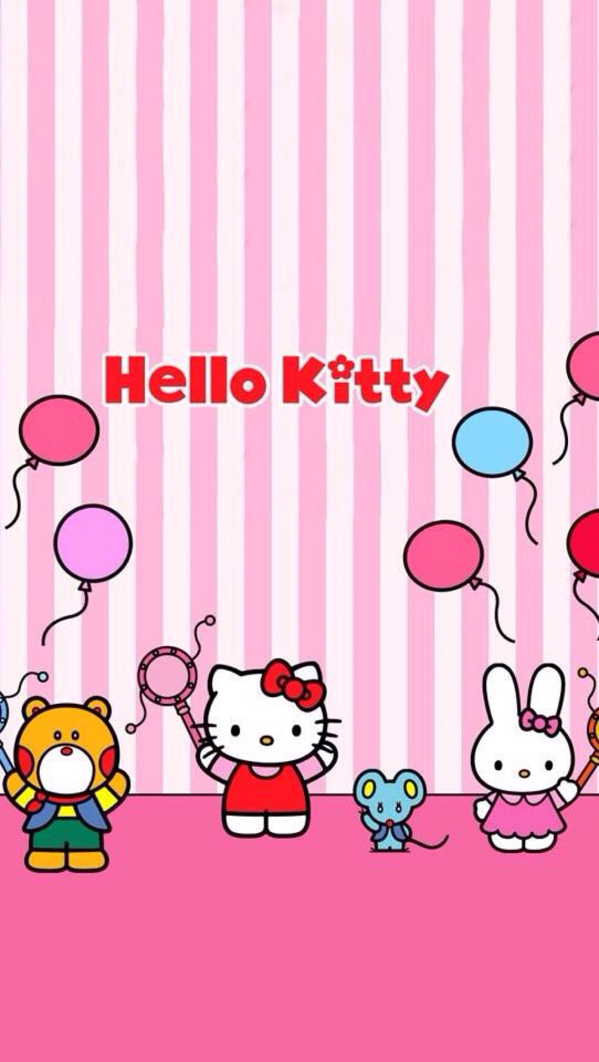 hellokitty控 可爱 猫咪 粉色 组合 壁纸 萌 桌面壁纸 高清壁纸 无