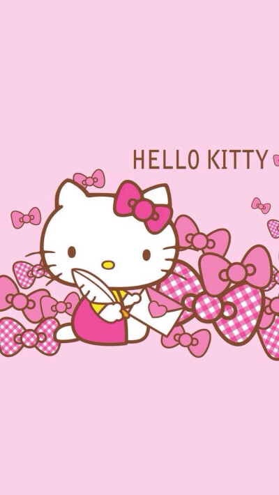 hellokitty控 可爱 猫咪 粉色 组合 壁纸 萌 桌面壁纸 高清壁纸 无