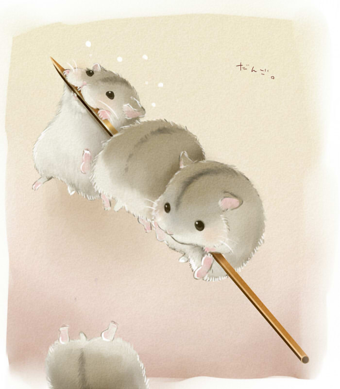 插画 壁纸 简洁 水彩