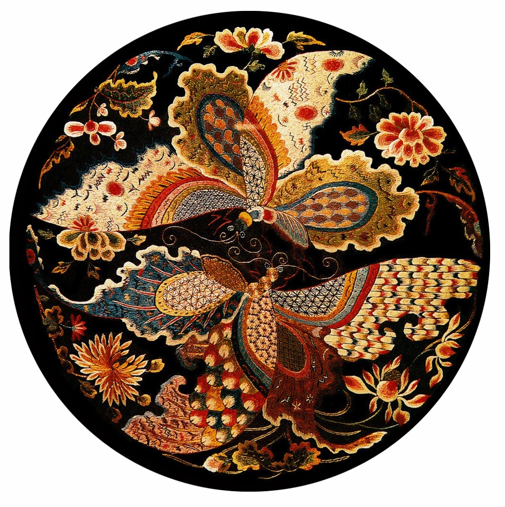 中国古风 刺绣纹样