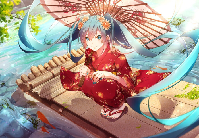 夏初音 