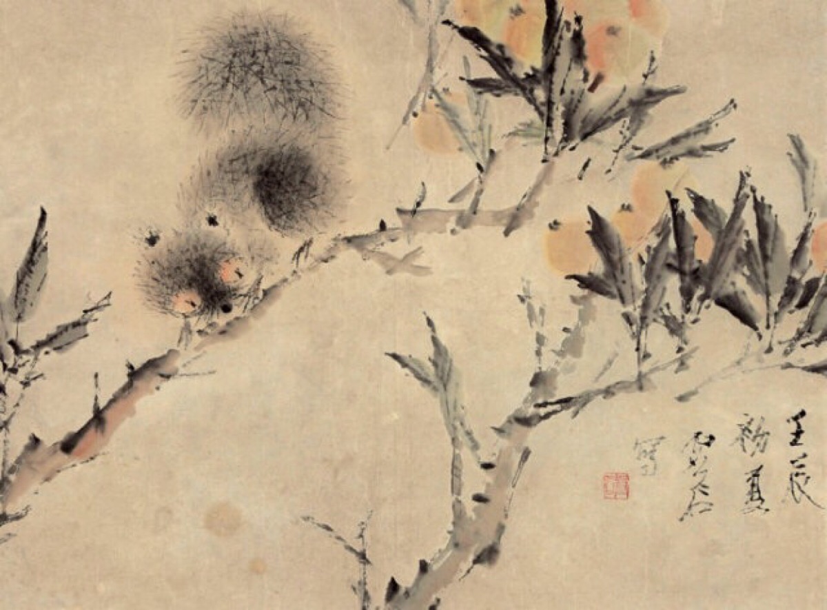 虚谷(1823-1896,安徽新安(今歙县)人.清代画家.僧人.