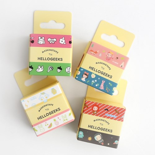 文具romane 创意可爱卡通装饰手作DIY无痕纸