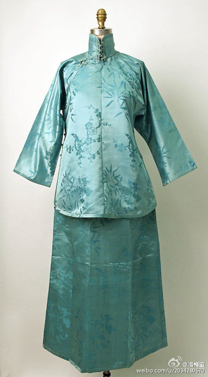 民国时代的袄裙,是10年代末20年代初
