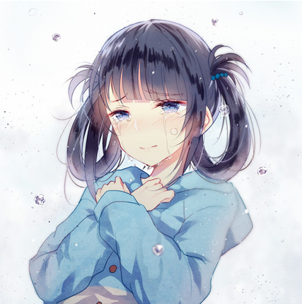 流泪 少女