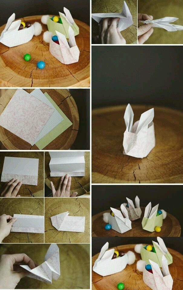 折纸 兔子盒子