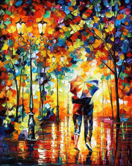 白俄罗斯画家 leonid afremov