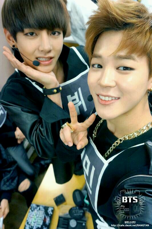 防弹少年团bts 95line v&jimin