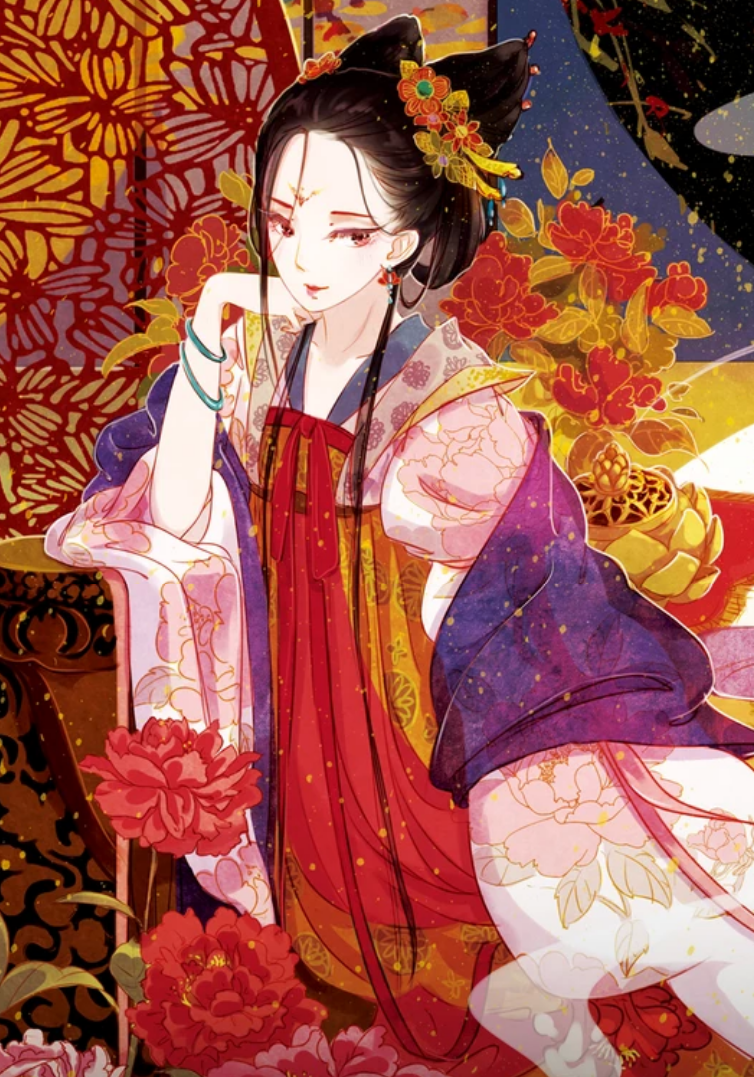 〖七〗#甄嬛传·叙花列 古风 美人图 自截@一夜七