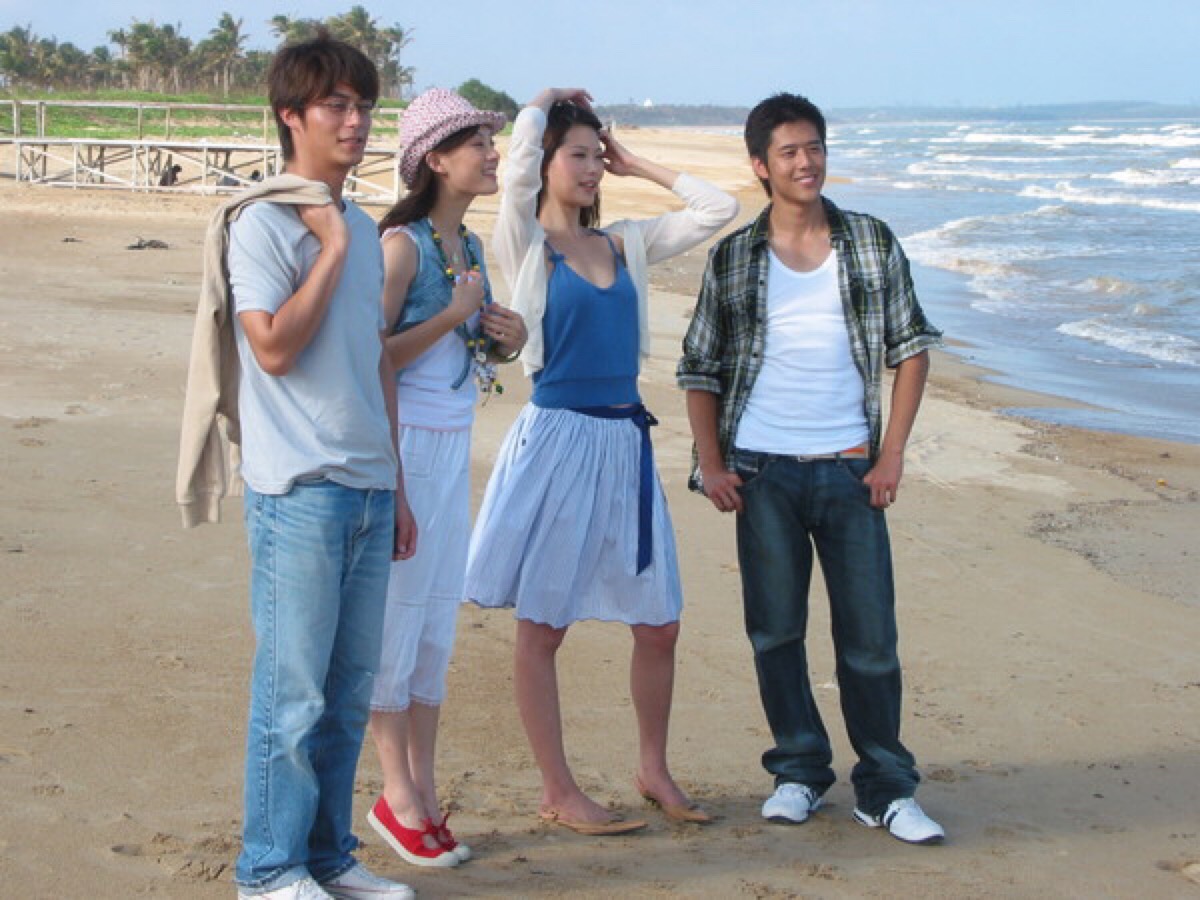 霍建华 2005.10《屋顶上的绿宝石》海南拍摄