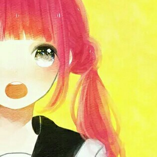 【疏璃】二次元 意境 头像 小清新 高清 插画 简洁 女生 呆萌 唯美