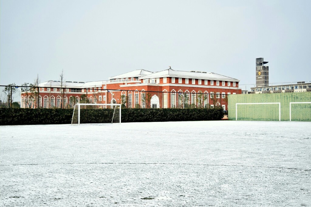 苏州大学独墅湖校区 20160123 初雪