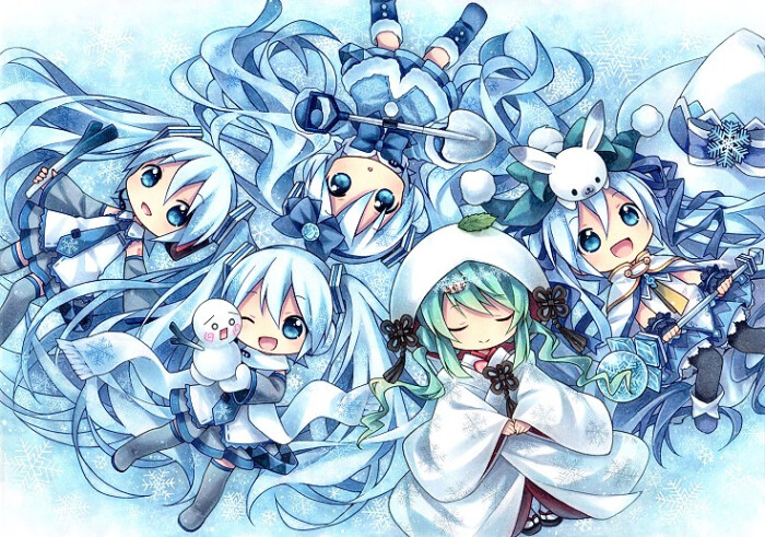 初音 雪初音 白无垢