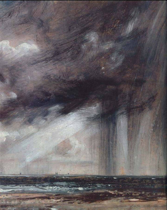 油画#意境#英国艺术家 john constable 辽阔大气的风景画作 英国