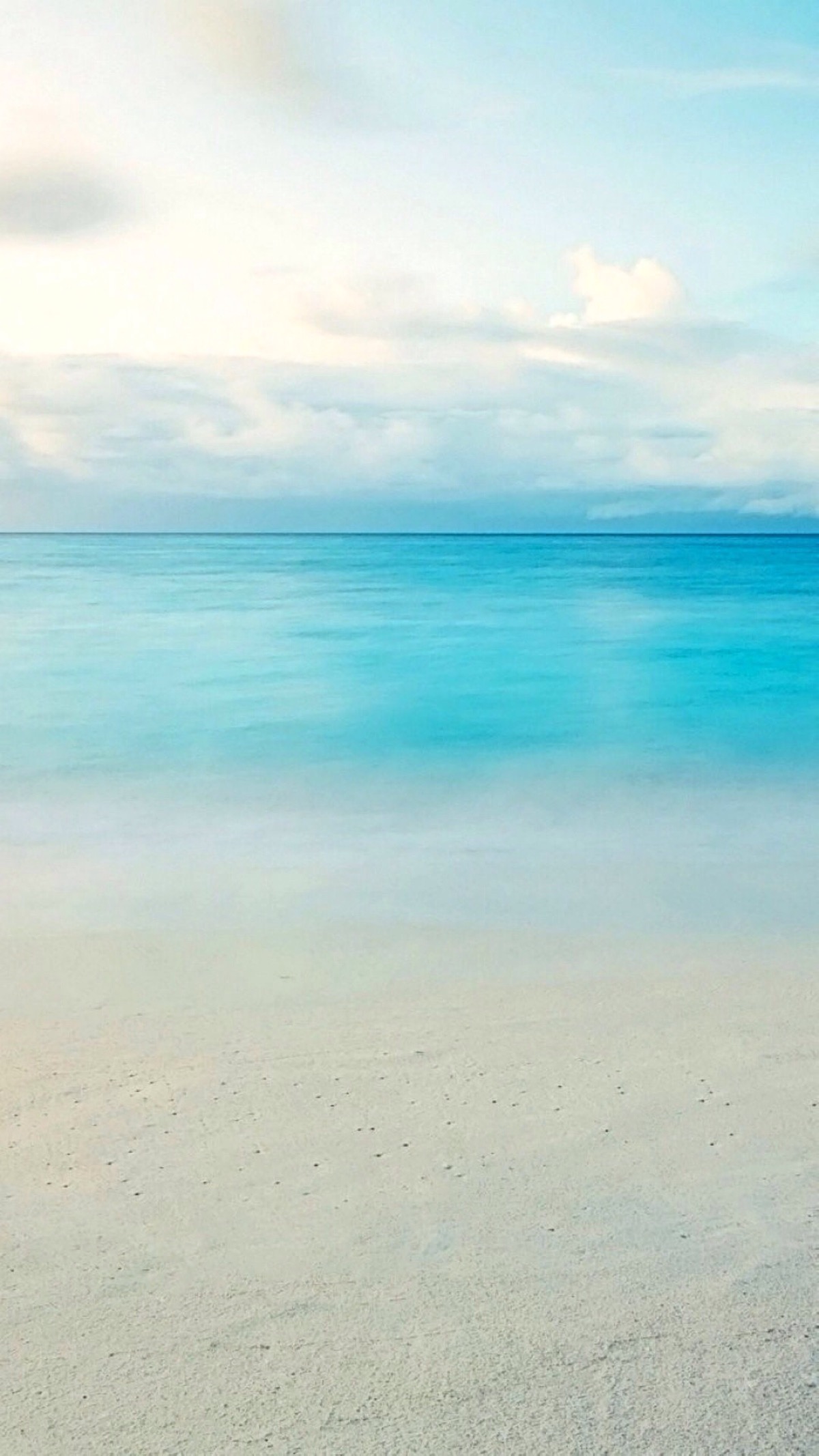 唯美自然风景 蓝天碧海 沙滩 海洋 唯美风景 iphone手