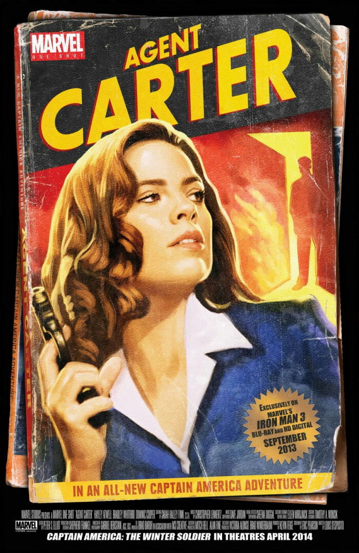 卡特特工 美国队长 佩姬·卡特 agent carter peggy 海莉·阿特维尔