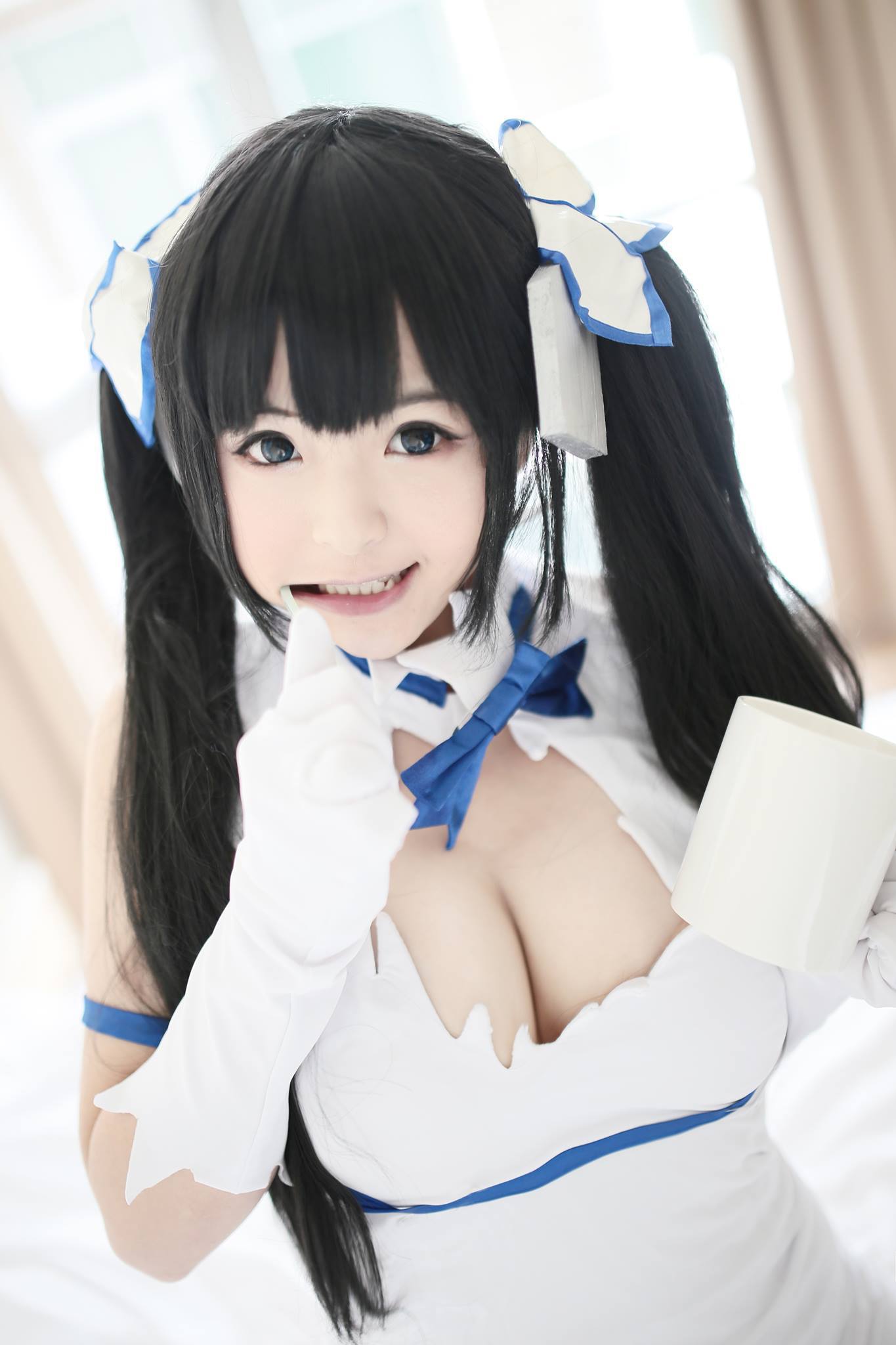 misa(misa*米砂) hestia cosplay photo