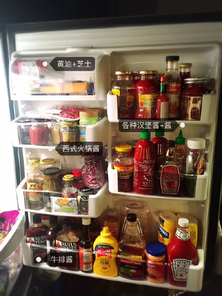 开门吧冰箱# @纽约吃货 costco的冻水果我很爱吃,可以用来榨汁也可以