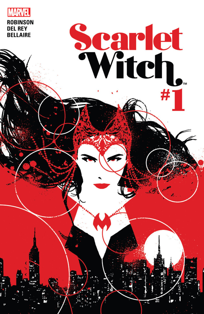 scarlet witch #1 cover by david aja