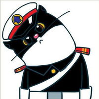 歪头 萌萌哒 黑猫警长