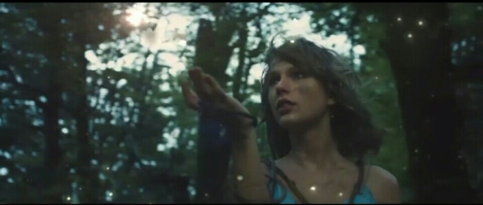 taylorswift自截的outofthewoods美图