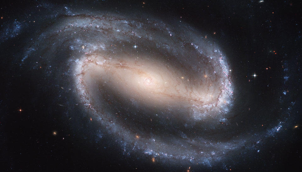 barred spiral galaxy ngc 1300 棒旋星系ngc 1300.