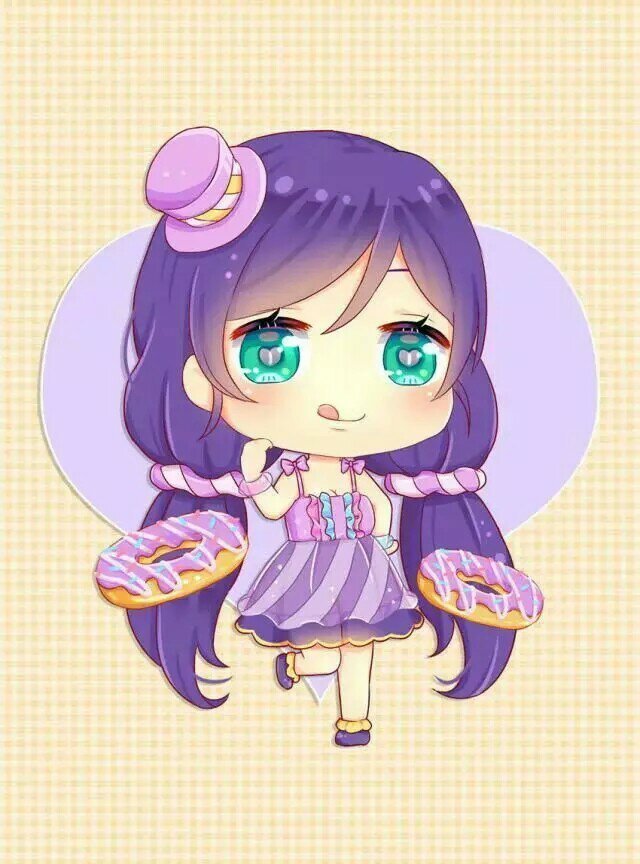 lovelive q版 甜点 东条希