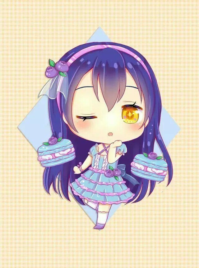 lovelive q版 甜点 园田海未
