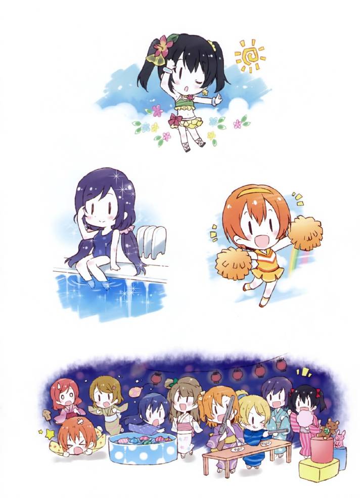 lovelive q版 μ"s