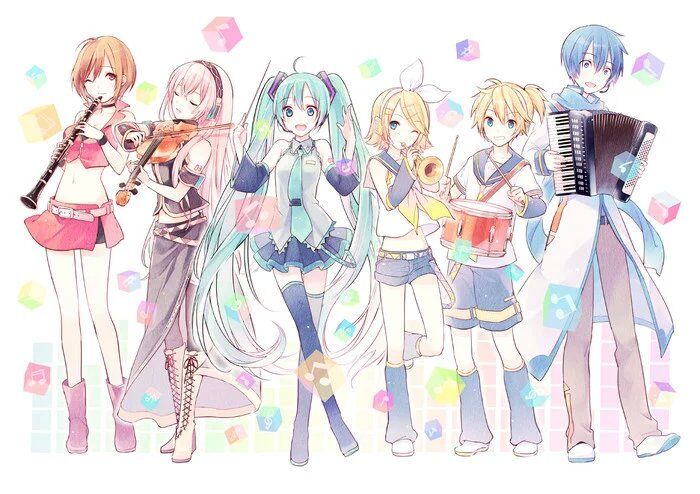 动漫 壁纸,二次元虚拟歌姬,v家初音