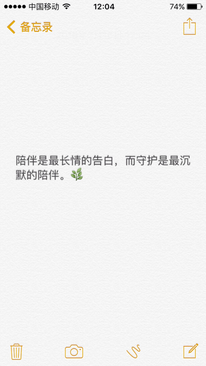 备忘录,陪伴是最长情的告白,而守护是最沉默的陪伴.