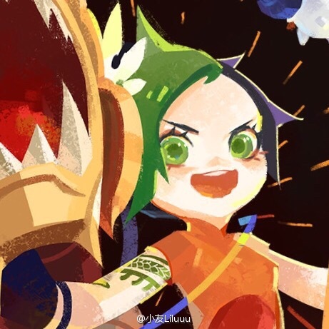 【lol英雄联盟〗头像九宫格 作者见水印 神龙烈焰金克丝