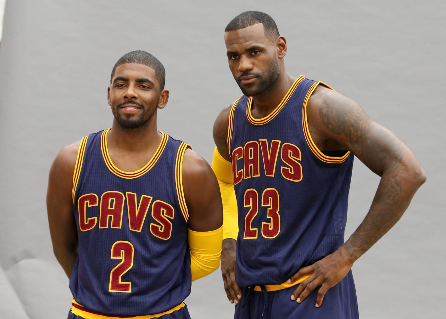 lebron james 勒布朗·詹姆斯&kyrie irving 凯里·欧文