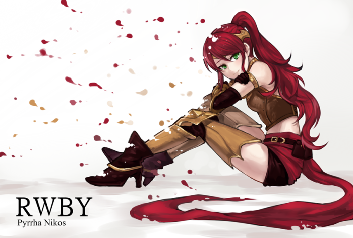 少女 封面 头像 人物 p站 二次元 壁纸 原创 唯美 pyrrha nikos rwby