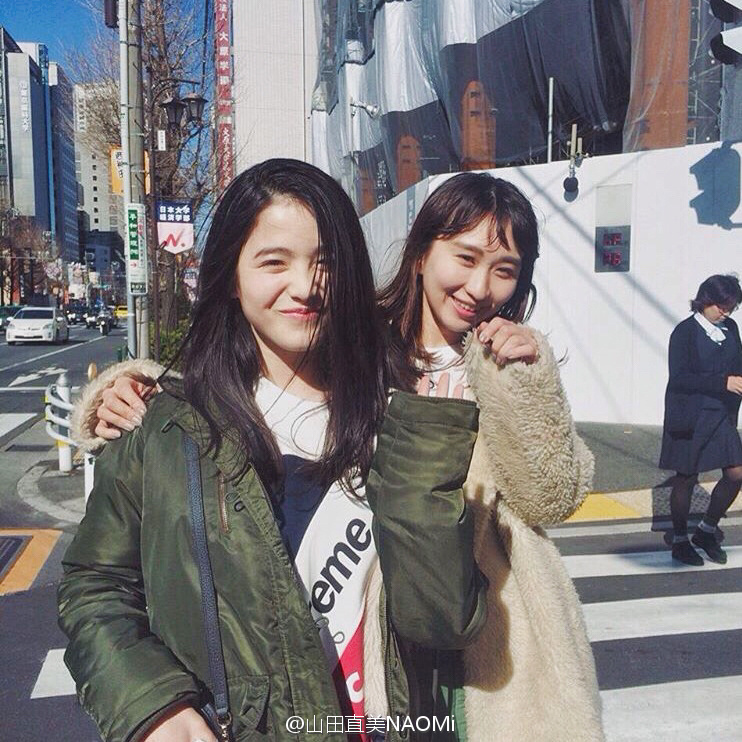山田直美 13岁日法混血美少女 模特 女生头像