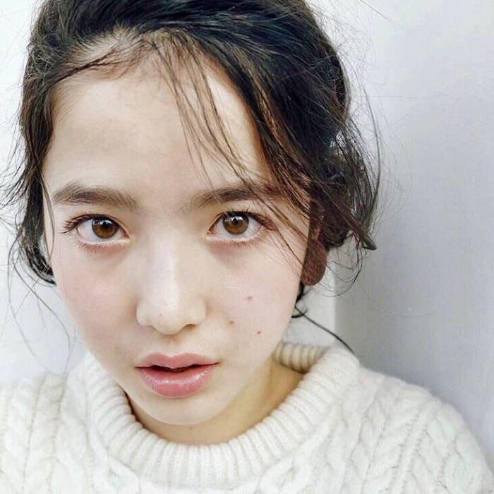 山田直美 13岁日法混血美少女 模特 女生头像