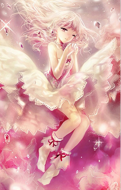 二次元少女天使的羽翼