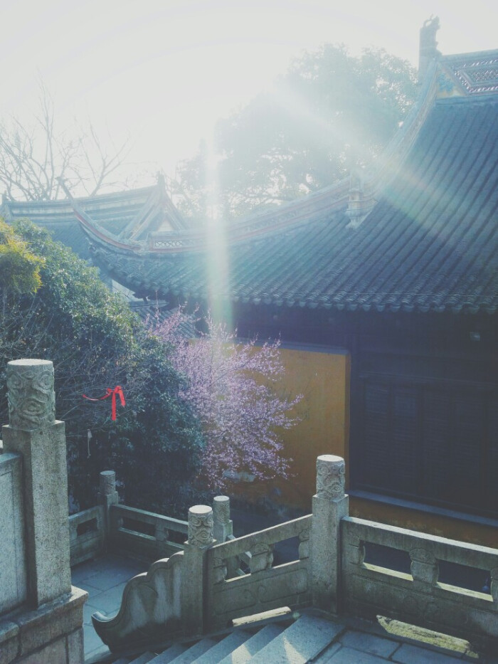 题破山寺后禅院