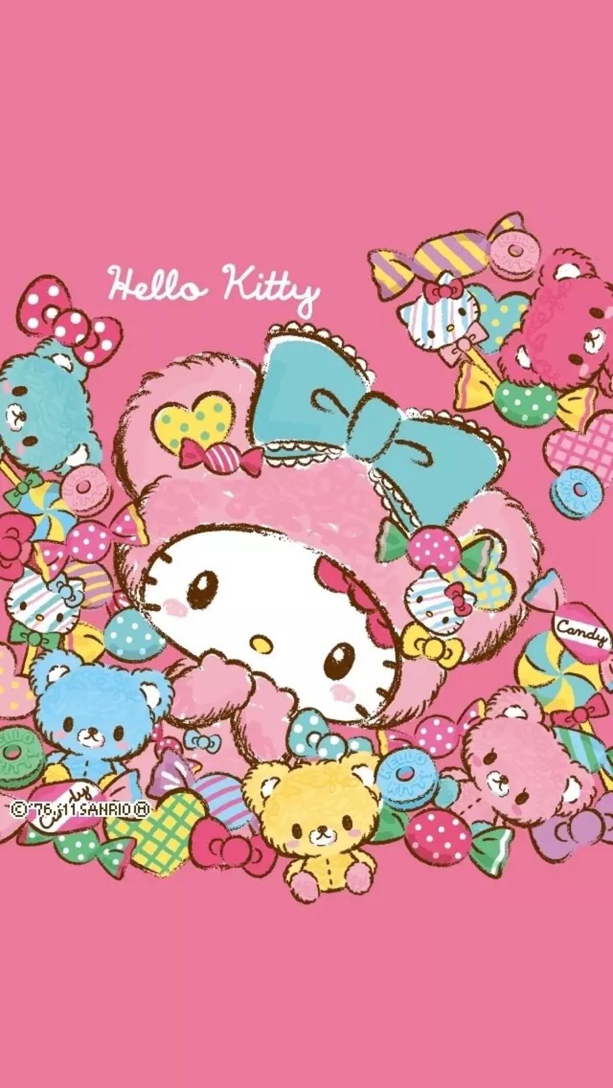 holle kitty 壁纸
